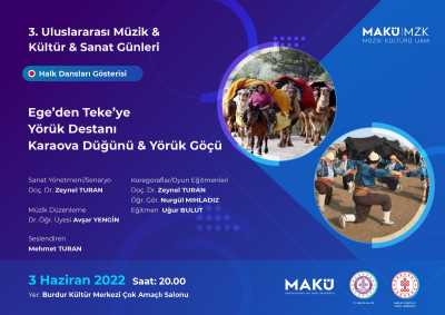 3. Uluslararası Müzik, Kültür ve Sanat Günleri 